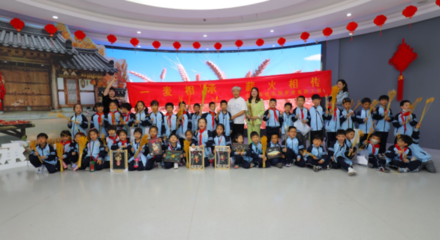 傳承中華文化 感悟非遺麥稈畫魅力--合肥市桂花園學校麥趣工坊組織學生參觀蜀山文化館